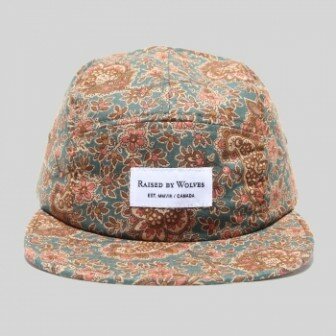 RAISED BY WOLVES PAISLEY 5 PANEL BLUE
